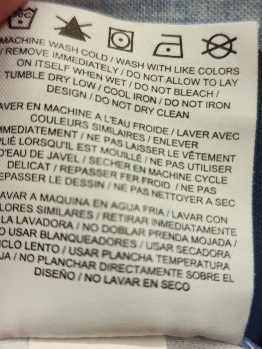 Nike Golf Dri Fit Polo XXL Blue Striped Athletic Casual Performance - Picture 9 of 11